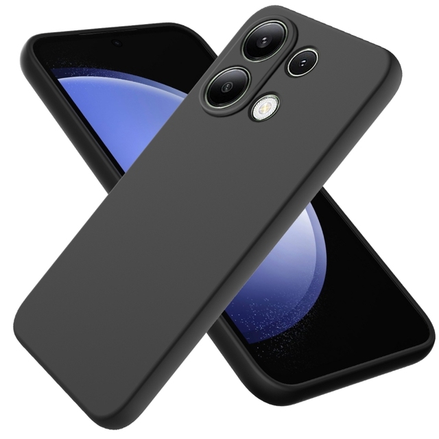 Wholesale for Xiaomi Redmi Note 13 Pro 4G/Poco M6 Pro 4G Solid Color Liquid Silicone Dropproof Full Coverage Phone Case