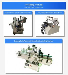 Etiquetadora Automática de Doble Cara REALMX para Botellas Redondas, Etiquetas Autoadhesivas para Bebidas, Etiquetado Inteligente con Código de Barras - Product Image 4