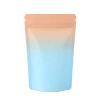 Sachet Doypack Personnalisé à Fermeture Zip, Couleur Dégradée, Refermable, en Mylar, Anti-Odeur, pour Emballage Alimentaire en Plastique