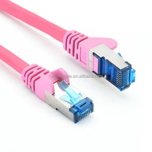 Câble de raccordement Ethernet LAN plat <span class=keywords><strong>RJ45</strong></span> 0,5-50m CAT6 FTP en cuivre toronné avec gaine en PVC - Product Image 1