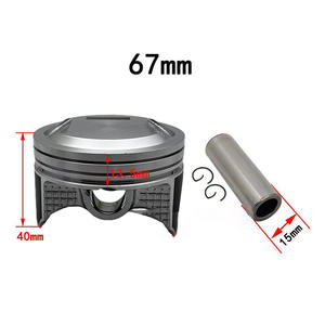 Kit de piston de moto 67 mm 233 cc, adapté aux pièces de kit de piston Honda CRF230F CRF230F Honda PCX - Product Image 4