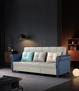 Sofá <span class=keywords><strong>cama</strong></span> plegable moderno y cómodo de terciopelo, sillón convertible de <span class=keywords><strong>dos</strong></span> <span class=keywords><strong>plazas</strong></span> para dormitorio y sala de estar para villas, venta al por mayor - Product Image 1