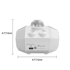 NUEVO Proyector Aurora, Proyector de Galaxia y Estrellas, Lámpara de Luna y Cielo Estrellado con Luz del Norte para Decoración de Dormitorio, Luces Nocturnas con Música Bluetooth - Product Image 3