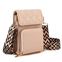 2025 nouveau sac de téléphone portable en cuir grande capacité multi-fonctionnel Anti-Rfid portefeuille guitare sangles sacs à main dames Mini sac à bandoulière