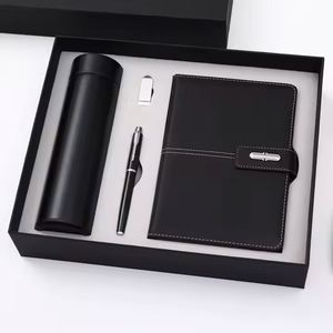 Custom Personalized Luxury Stainless Steel Business School Teacher Day Giveaway Umbrella Vacuum Flask <b>Cup</b> Journal Gift Set - Product Image 4