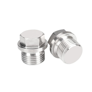 Conexiones de Tubería de Acero Inoxidable COVNA Instrumentation, Tapones de Tubería con Rosca Macho NPT BSPT de 1/4, 3/8, 1/2 y 1 Pulgada - Product Image 6