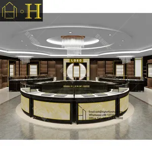 Luxury Jewelry Shop Decoration Ideas Optical Store Design Jewellery Retail Showroom Display Furniture