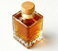 Diffuseur de parfum en verre de luxe 50ml-500ml avec bouchon en liège, diffuseur d'arômes, rafraîchisseur d'air, flacon de parfum, boîte de mariage