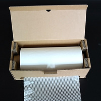 Matériau d'emballage en pâte chimique recyclable, résistant à l'humidité et aux chocs, personnalisable, en papier alvéolé, pour le rembourrage de fleurs