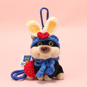 Cute Plush Doll Bee Dog Bag Charm Bee <strong>Puppy</strong> Doll Car <strong>Pocket</strong> Decoration Keychain Plush <strong>Toys</strong> Dolls for Girls - Product Image 6