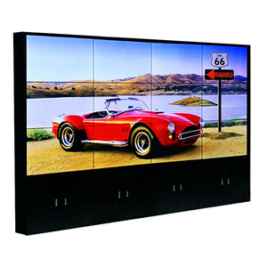 Cho thuê bức tường video LCD cho kỹ thuật số biển 55-inch 0.88 mét đường may 3500:1 Độ tương phản IP65 cho ngoài trời LCD hiển thị video Bảng điều chỉnh - Product Image 5