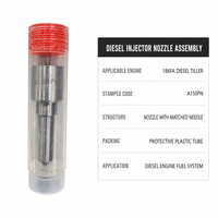 Ensemble d'injecteurs de précision avec valve à aiguille assortie pour système de carburant de moteur diesel 186FA, pièce de rechange