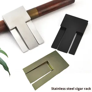 Custom Logo Stainless Steel <b>Metal</b> Cigar Chair Holder Cigar Stand for Cigars Lovers - Product Image 5