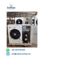 Unité de condensation de type boîte à économie d'énergie 3HP 4HP pour les systèmes de réfrigération alimentaire avec certificat ETL et haute productivité