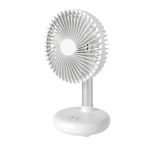 2024 sinh viên mới ký túc xá có thể thu vào tự động lắc đầu quạt máy tính để bàn sạc USB phòng ngủ di động có thể điều chỉnh góc quạt - Product Image 1