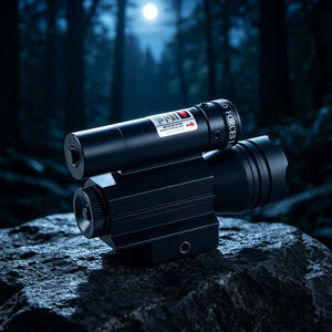 Mirino Laser Tattico a Infrarossi con Luce, Grado di Protezione IP66, Alimentato a Batteria, Laser Rosso Regolabile Sinistro/Destro per Puntamento in Giardino e All'aperto - Product Image 3