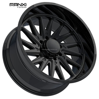 Velg Truk Tempa 20x10 22x12 24x12 24x14 Inch Deep Dish Rims 6x139.7 6x5.5 8x6.5 8x180 Roda OffRoad untuk Truk gmc Dodge Ford