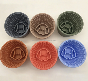 วารีเวลล์ อาหารแช่แข็งสำหรับสัตว์เลี้ยง ขนาดเล็ก-ใหญ่ ช่วยเสริมสร้างพัฒนาการ ใช้กับเครื่องล้างจานและไมโครเวฟได้ ชามเลียแบบป้อนอาหารช้า สำหรับสุนัขพันธุ์ใหญ่ - Product Image 1