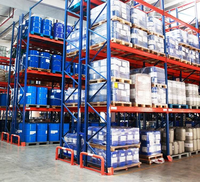 Rak Pallet Selektif Tugas Berat Kustomisasi King Global Konstruksi Baja Berlapis Bubuk Perlindungan Anti Korosi Tinggi Dapat Disesuaikan