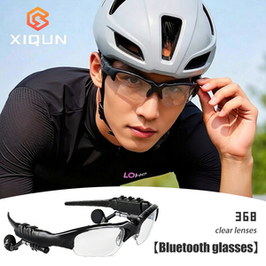 Fashion Leisure Sports Audio Sunglasses Men's Classic Square Outdoor Sunscreen Cycling Sports <b>Glasses</b> Sunglasses - Product Image 4