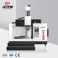 Tour vertical CNC à couple élevé CK5120, tour vertical CNC à colonne unique pour métaux, tours CNC de haute qualité et durables