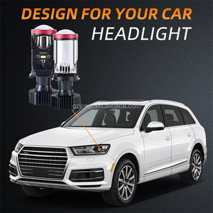 Jiachi Y7 H4 led Máy chiếu mini Ống kính tự động H4 Led Đèn Pha Bóng đèn kit chuyển đổi chùm cao Chùm thấp 200W Turbo Fan xe ánh sáng đèn - Product Image 6