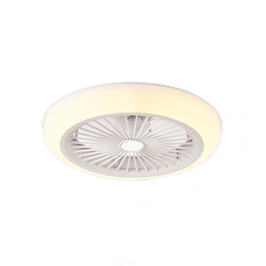 Plafonnier LED à intensité variable avec ventilateur intégré et télécommande, ventilateurs de plafond LED de style moderne - Product Image 6