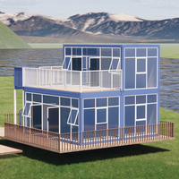 Maisons mobiles 2 étages Habitaciones Usa Casa Modulaire Thaïlande Plat Gratuit Module Maisons mobiles gonflables