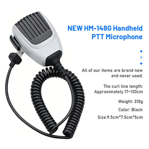 Micrófono PTT Portátil HM-148G de Alta Resistencia para Radios ICF5061D ICF6061D ICF1721 IC2721 ICF9511 IC952 - Product Image 5