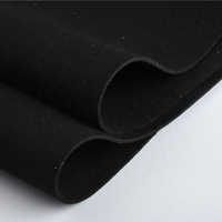 Haute Performance imperméable anti-salissure 0.4mm-0.8mm tissu en daim artificiel cuir Pu pour la fabrication de chaussures meubles sacs à dos