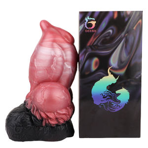 G6802 güçlü köpek erkek platin silikon Masturbator deneyim güçlü bir hissi sarılmış daha gerçekçi bir erkek seks oyuncak - Product Image 6