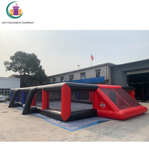 20m * 10m Terrain de Football <span class=keywords><strong>Gonflable</strong></span> Terrain de Football <span class=keywords><strong>Gonflable</strong></span> Géant Arène de Football <span class=keywords><strong>Cage</strong></span> de Football - Product Image 1