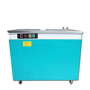 JYD Manufacturer Semi Auto KZ-900 Semi Automatic High Table Baler Carton Binding Machine Case Box PP Belts Strapping Machine