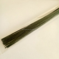 Accessoires pour fleuristes : Fil de fer floral recouvert de papier de calibre 20 pour la confection de gâteaux et l'artisanat floral