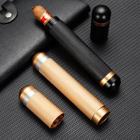 Tube de cigarette et de cigare en acier inoxydable et aluminium usiné CNC pour fumer et stocker