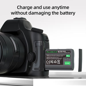 <span class=keywords><strong>Chargeur</strong></span> double emplacement portable PUJIMAX avec affichage du niveau de la batterie et 2 batteries 7,4 V EN-EL15 pour <span class=keywords><strong>Nikon</strong></span> D610 <span class=keywords><strong>D750</strong></span> D850 D7100 - Product Image 4