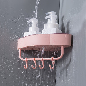 Estante de Esquina para Baño de 3 Niveles, Montaje en Pared sin Taladro, Diseño Moderno para Almacenamiento en el Baño - Product Image 4