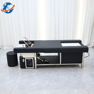 Hochwertige Friseursalon möbel Smart Electric Water Circulation Head <span class=keywords><strong>Therapy</strong></span> Waschen Shampoo Bett mit Pediküre - Product Image 4