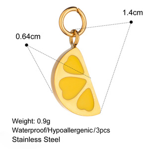 WEGOODZF Accessori Moda Fai-da-Te in Acciaio Inossidabile, Impermeabili, a Bassa Sensibilità, Ciondoli, <span class=keywords><strong>Orecchini</strong></span>, Decorazioni per Scarpe - Product Image 6