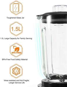 <strong>Kitchen</strong> <strong>Blender</strong> Stainless Steel Housing Ice Smoothie High Speed Countertop <strong>Blender</strong> Professional <strong>Blender</strong> - Product Image 3