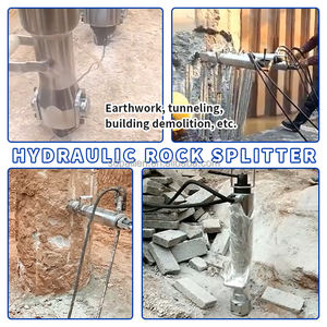 Pierre démolition Rock Splitter Pistolet Statique Pierre Fractionnement Carrière Exploitation Béton Démolition Construction Hydraulique Rock Splitter - Product Image 3