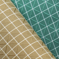 Tissu Oxford en nylon dobby à carreaux en grille Ripstop UHMWPE pour équipement de tente extérieure en polyamide, veste, sac à dos