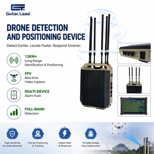 Sistema de Detección de Drones de Banda Completa Gotac Laad ZC600-GTA 70MHz-6.2GHz, Dispositivo de Geolocalización Portátil Resistente al Agua para Pilotos FPV - Product Image 1