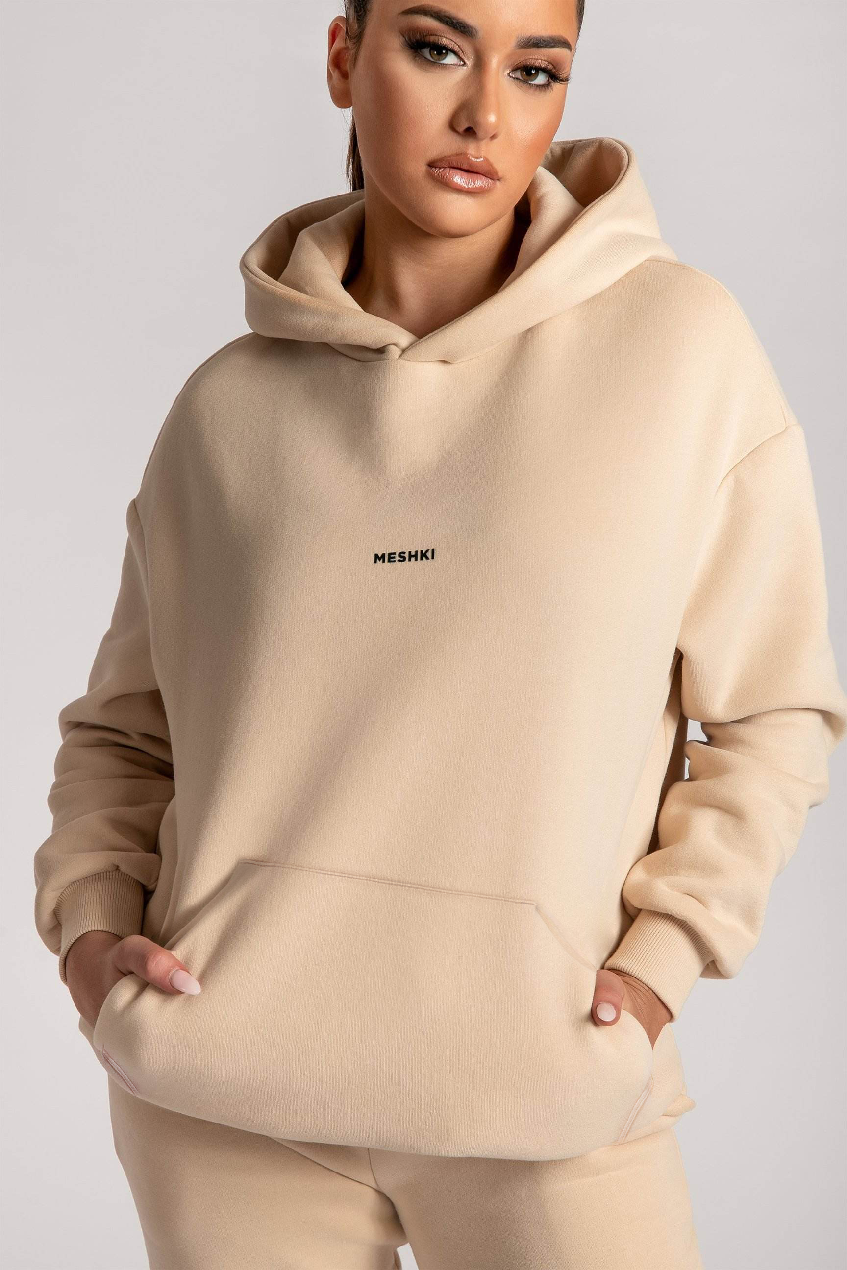 Sweat à capuche à l'avoine