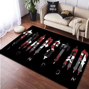 Alfombra Antideslizante con Diseño de <span class=keywords><strong>Cadena</strong></span> y Emblema <span class=keywords><strong>TRAPSTAR</strong></span>, Alfombra para Interiores, Entrada, Decoración del Hogar, Alfombra Urbana Resistente - Product Image 2