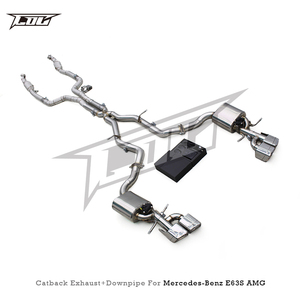 Sistema de Escape Completo de Fábrica con Tubo de Escape para Mercedes-Benz E63/E63S AMG W212 2008-2013, Sistema de Escape de Alto Rendimiento Boska - Product Image 2