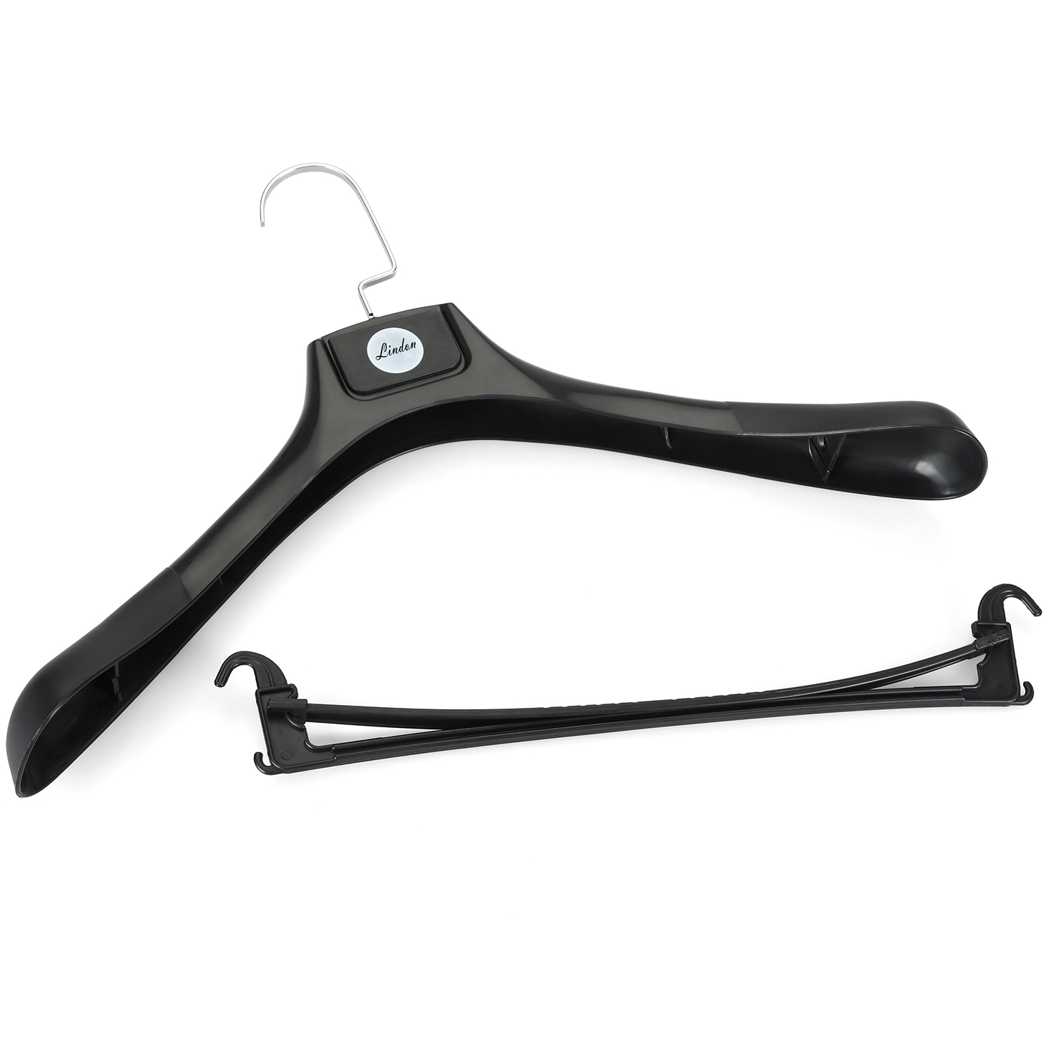 Cintre en plastique noir