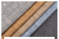 Tissu en cuir synthétique PVC fin, 1.1mm, Grain de lin, feuille de tissu en cuir synthétique décoratif en cuir artificiel pour la fabrication de sacs à chaussures