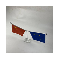 Changzhou usine vente directe qualité haute qualité bas prix en gros best-seller drapeau de bureau double face