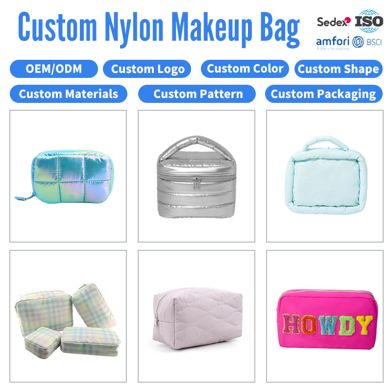 Custom Nylon Makeup Bag
